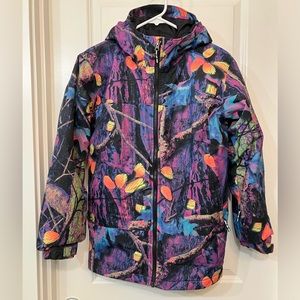 Omni heat girls ski coat L